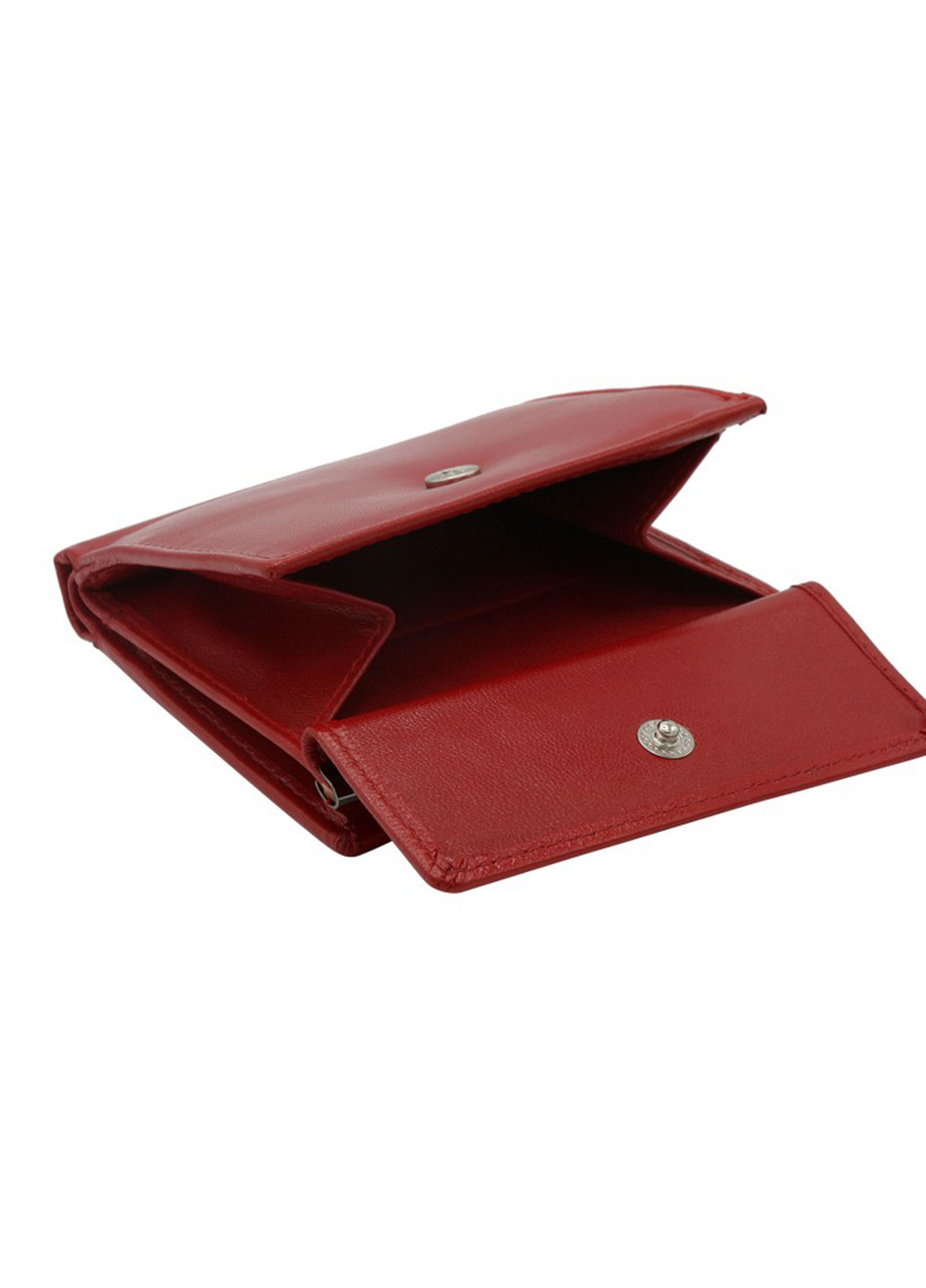 Жіночий шкіряний гаманець маленький червоний RD-16 GCL red Cavaldi (242861626)