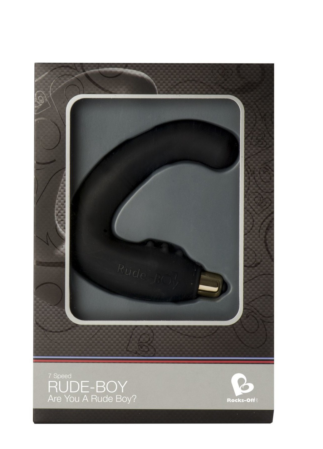 Вібромасажер простати Rocks Off Rude-Boy Black Rocks-Off (252612444)