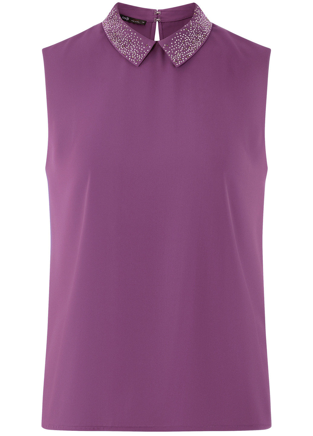 Фиолетовая летняя блуза Oodji