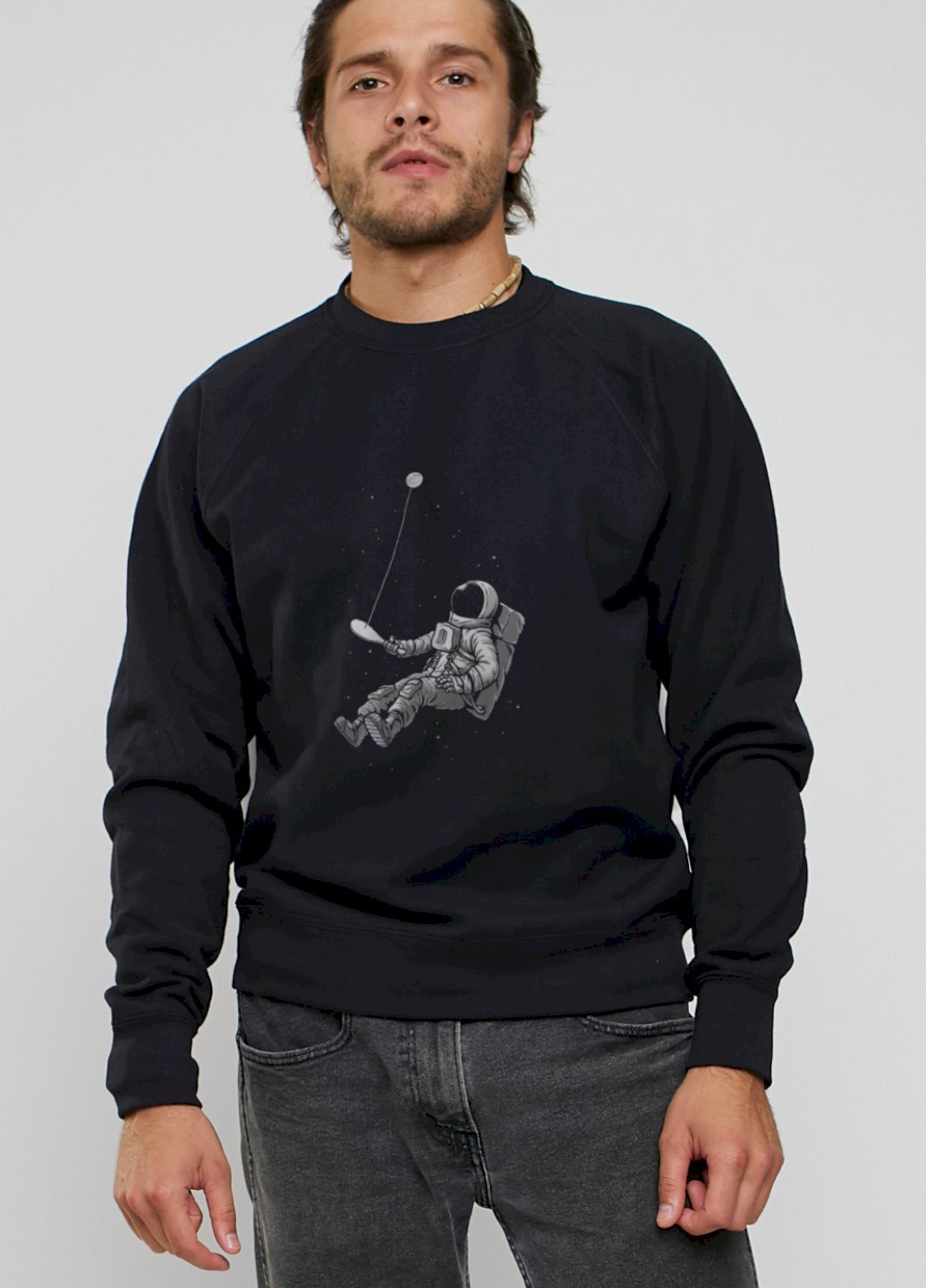 Чорний світшот YAPPI (198688809)