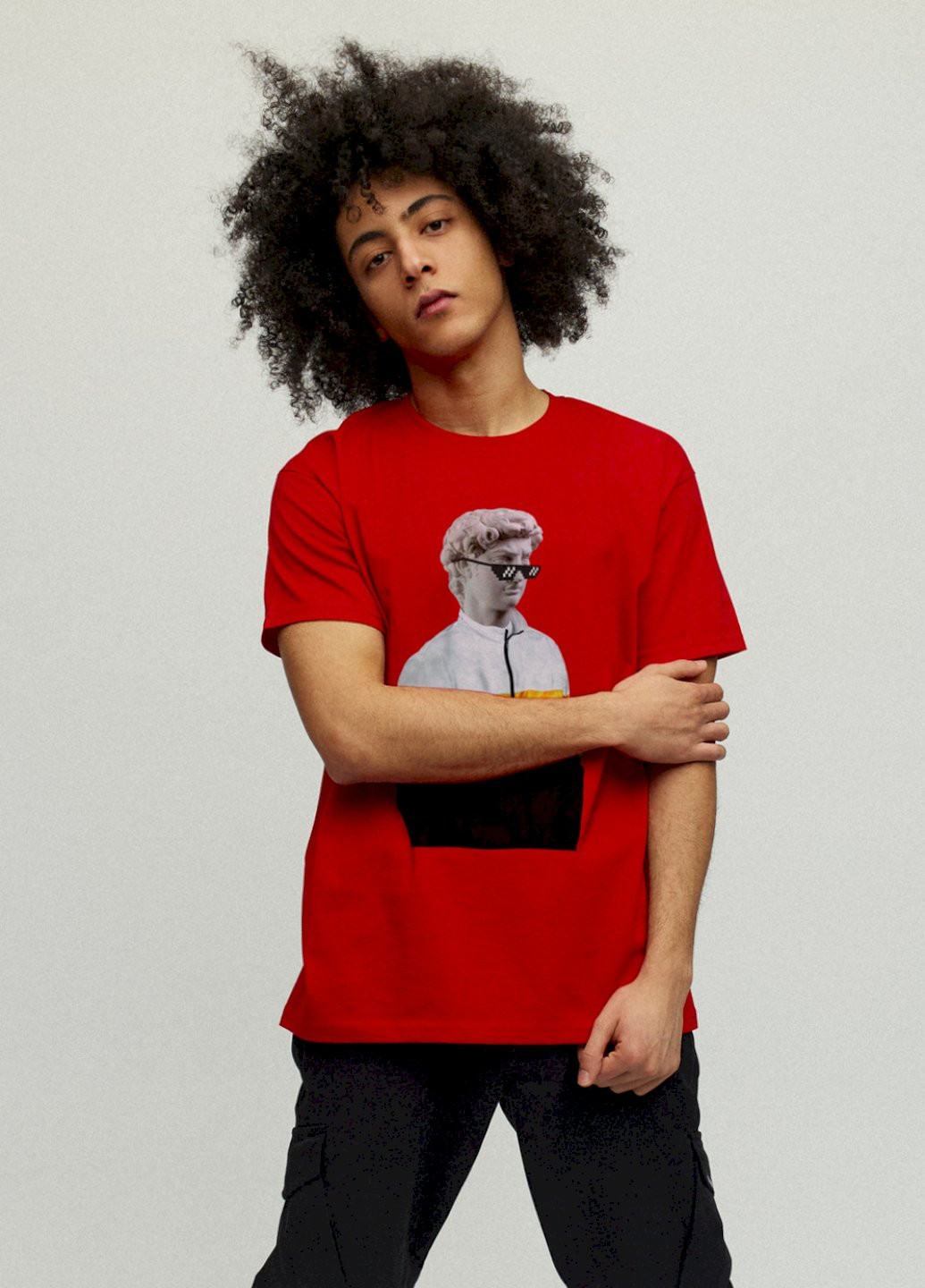 Червона футболка чоловіча YAPPI