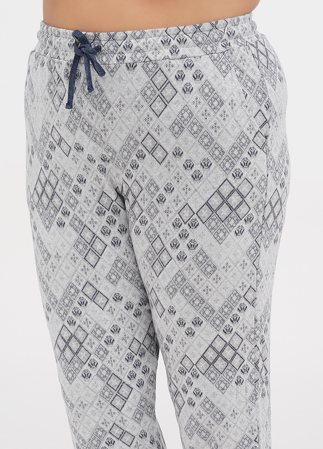 Комбінована всесезон піжама (лонгслів, штани) лонгслив + брюки Cotpark