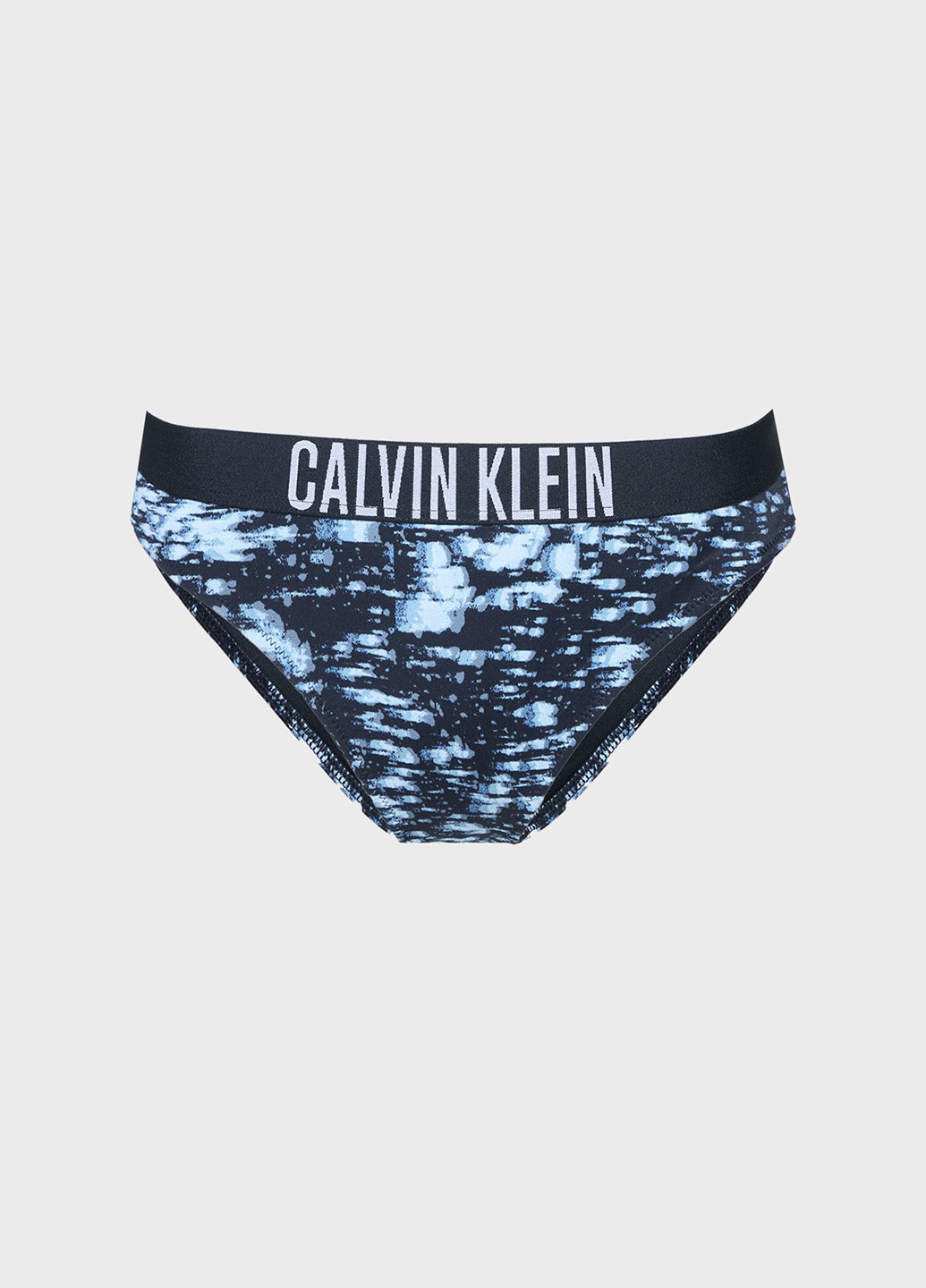 Цветные купальные трусики-плавки с логотипом Calvin Klein