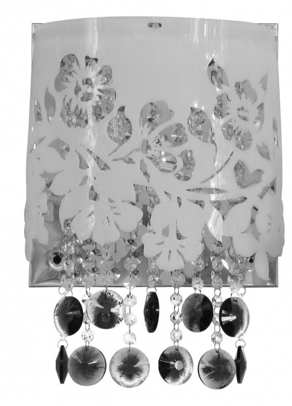 Бра настінне накладне BR-01 260W/2 WH+BK Brille (253894473)