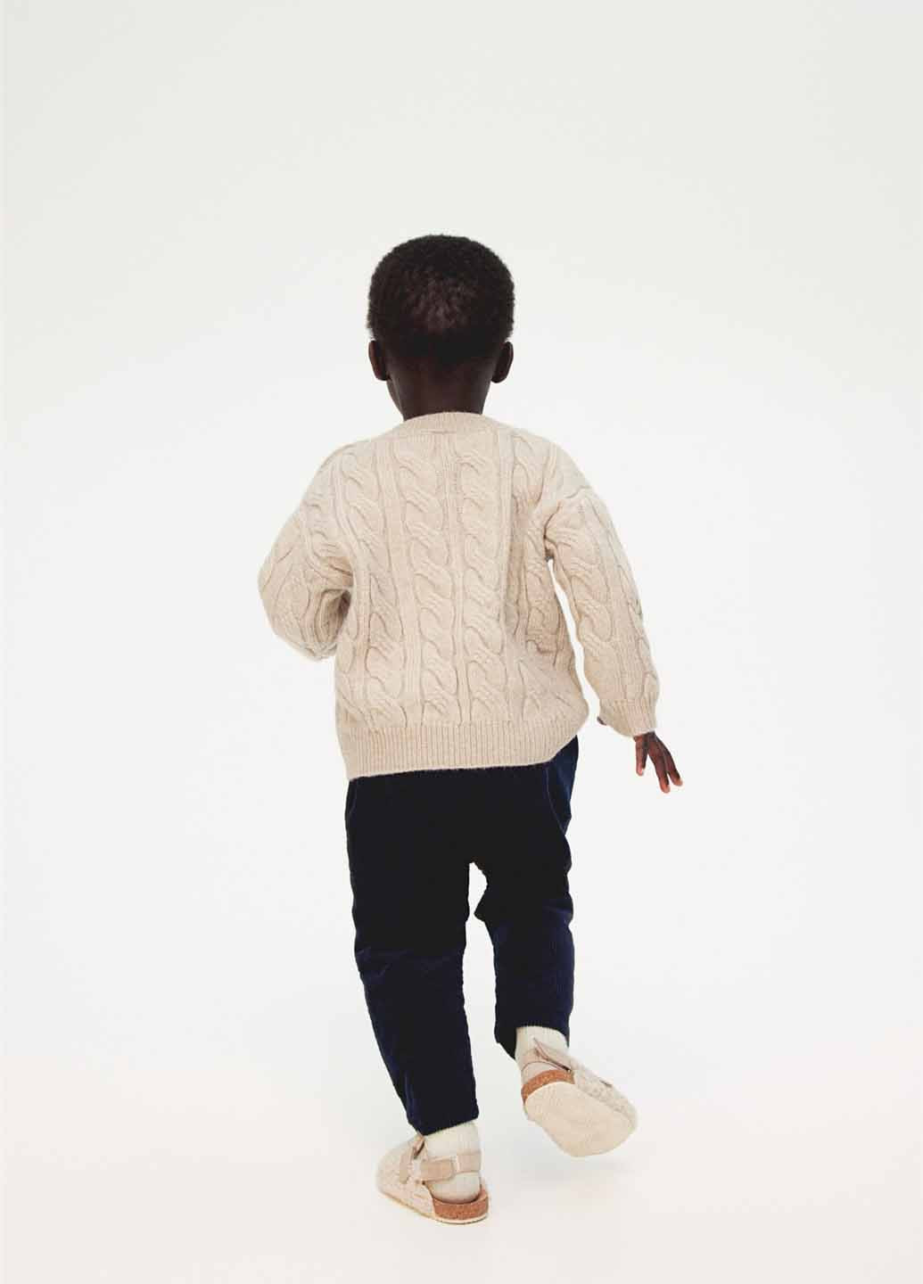 Светло-бежевый демисезонный джемпер джемпер H&M