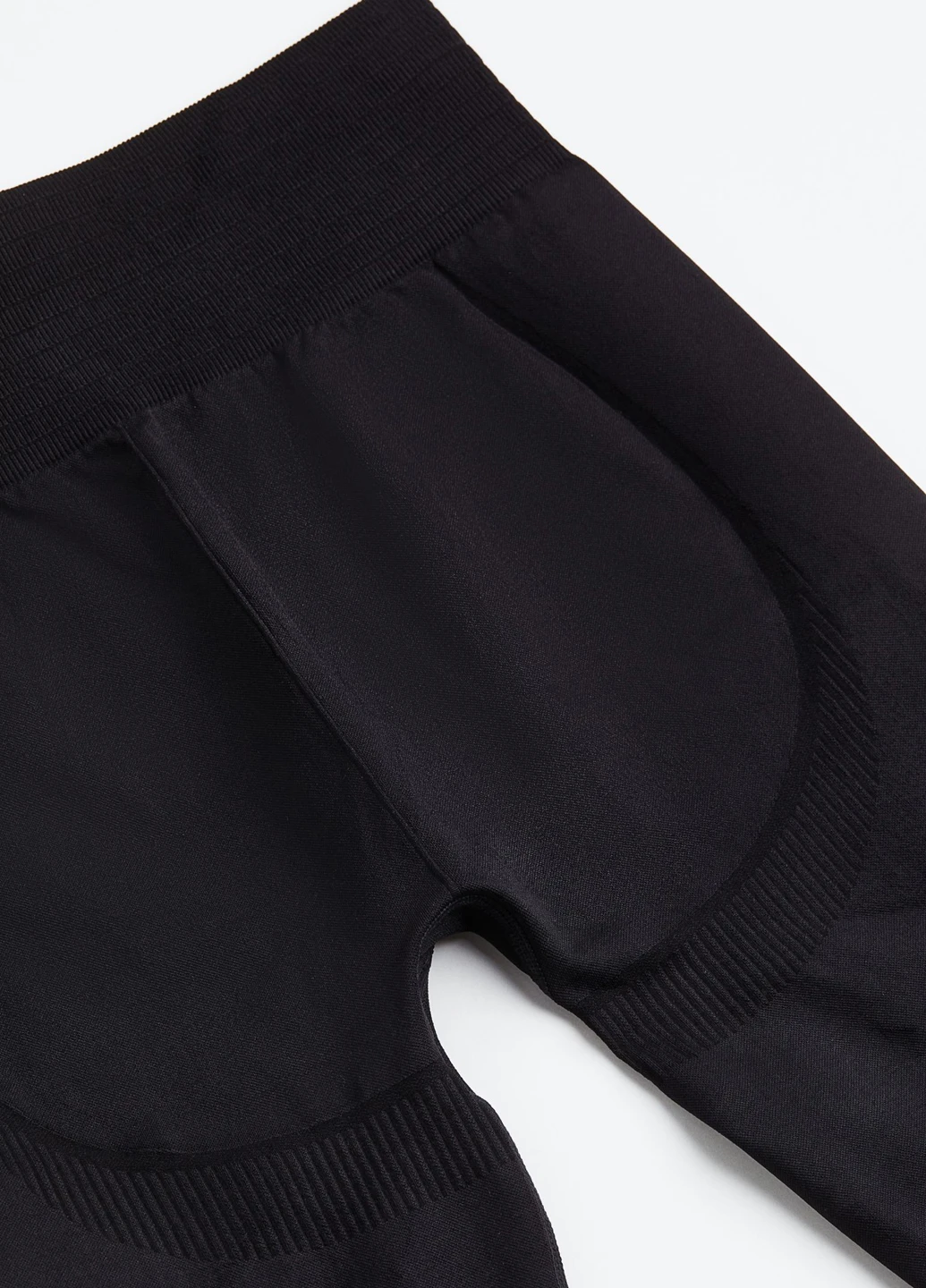 Черные демисезонные леггинсы H&M