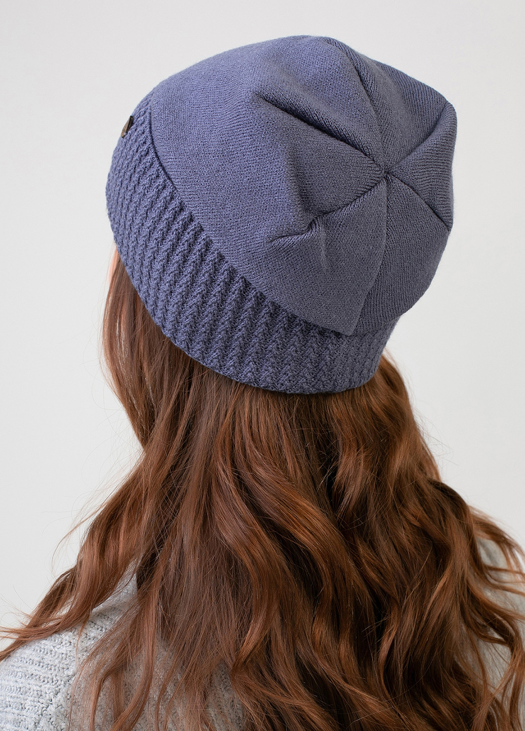 Теплый зимний комплект (шапка, шарф-снуд) на флисовой подкладке 660399 DeMari 77 ненси (239417736)