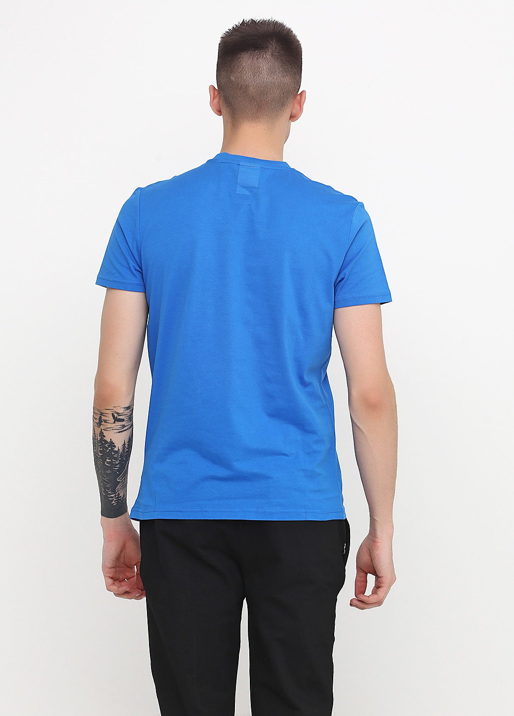 Синяя футболка с коротким рукавом Diadora
