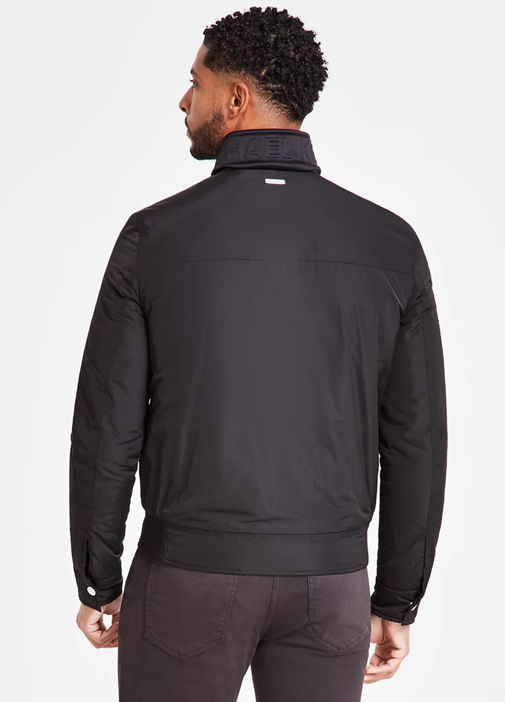 Чорна демісезонна куртка байкерська Michael Kors