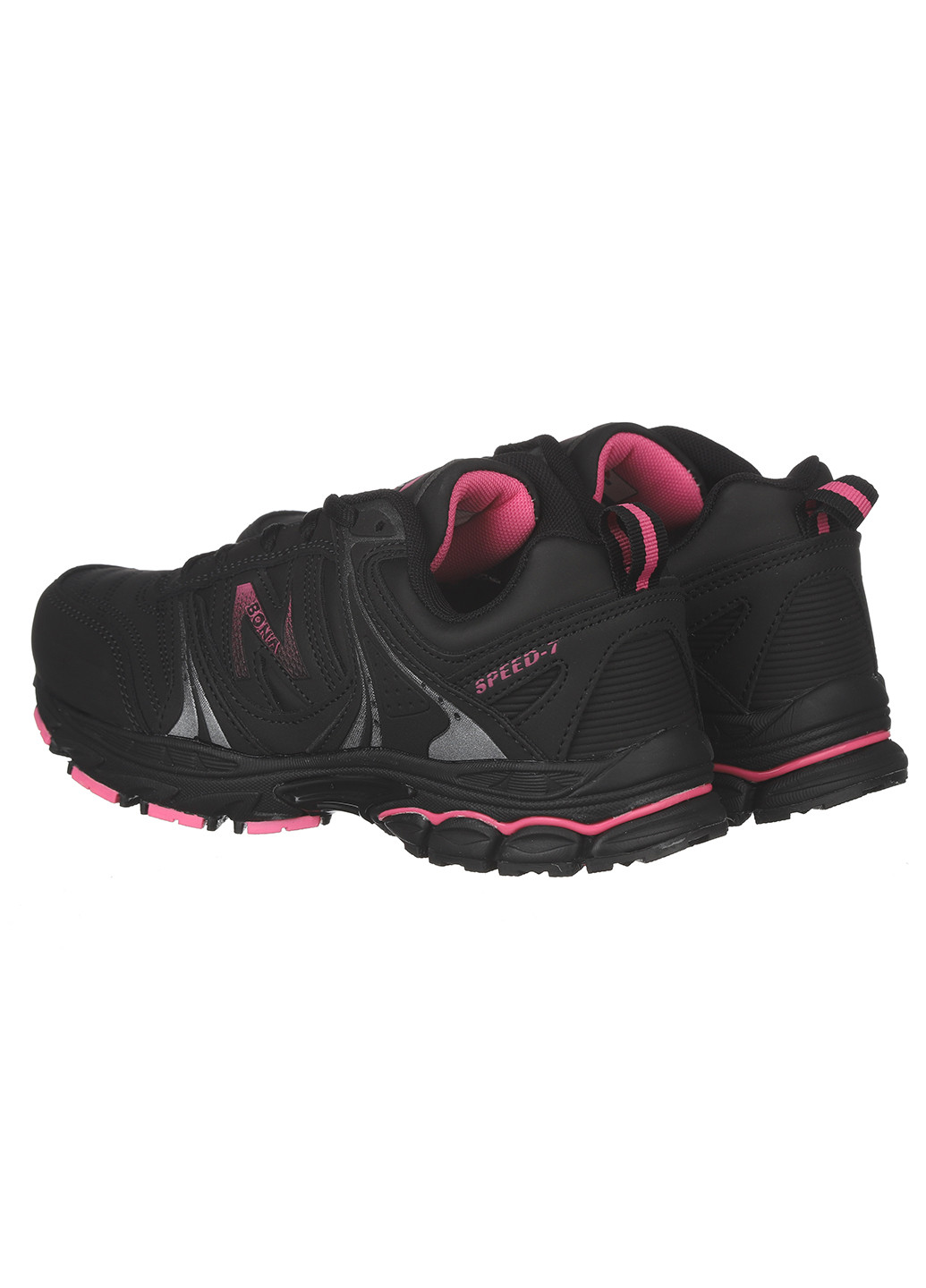 Чорні осінні жіночі кросівки 675s-2 Bona