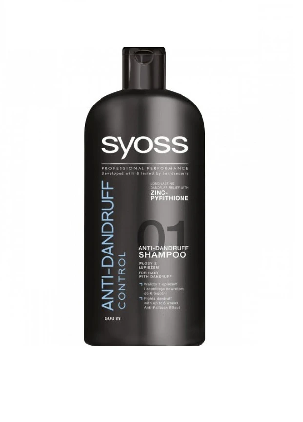 Шампунь Anti-Dandruff Control для волосся, схильних до лупи Syoss (228425446)