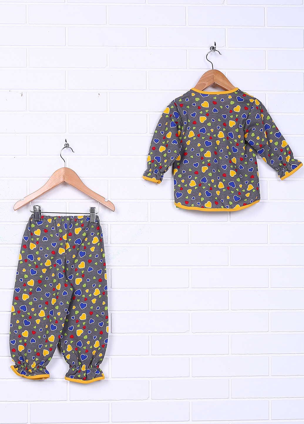 Синя всесезон піжама (кофта, штани) Baby Art