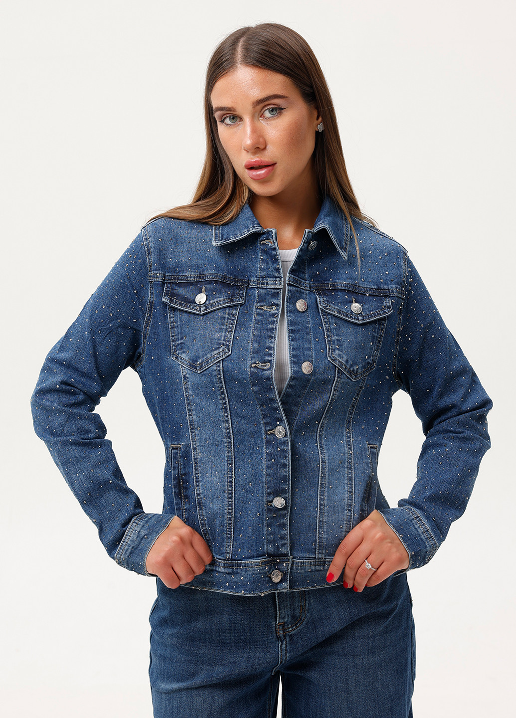 Синяя демисезонная куртка Icon