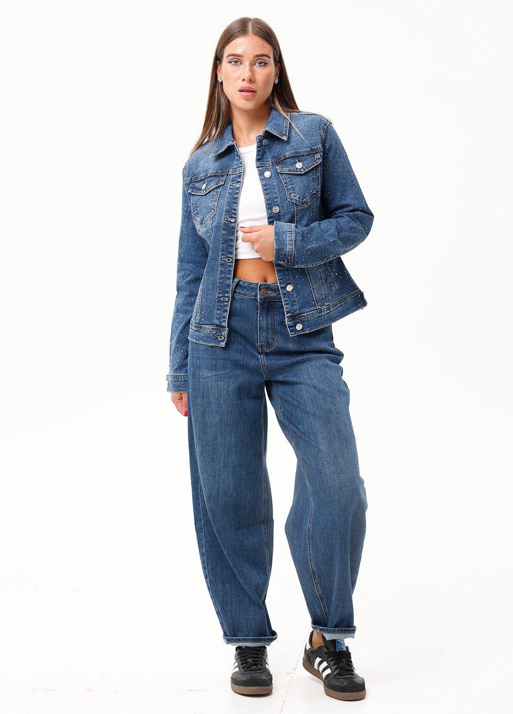 Синяя демисезонная куртка Icon