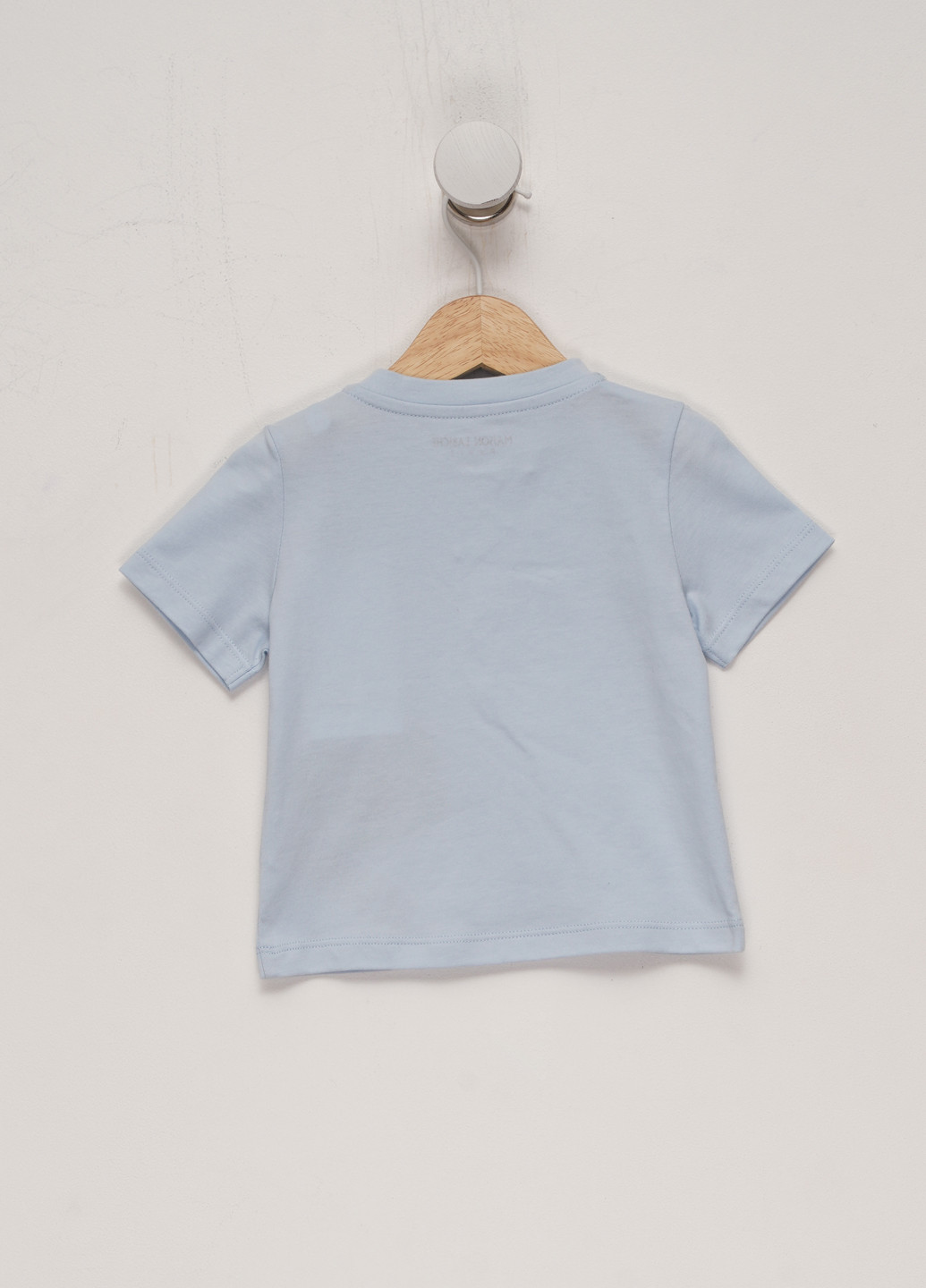 Блакитна літня футболка Maison Labiche