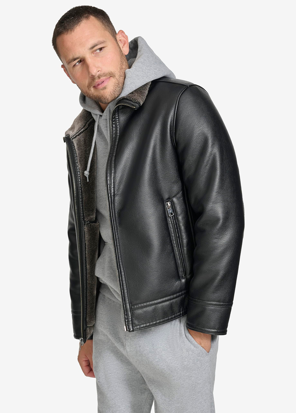 Чорна зимня куртка Calvin Klein