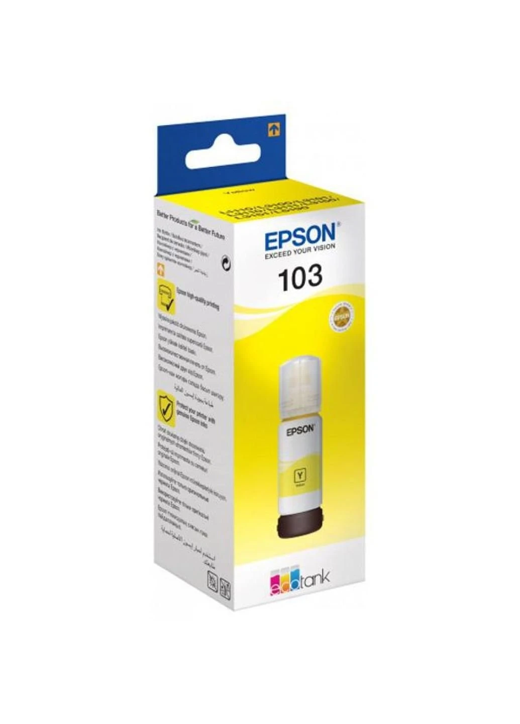 Контейнер с чернилами (C13T00S44A) Epson 103 yellow (247485209)