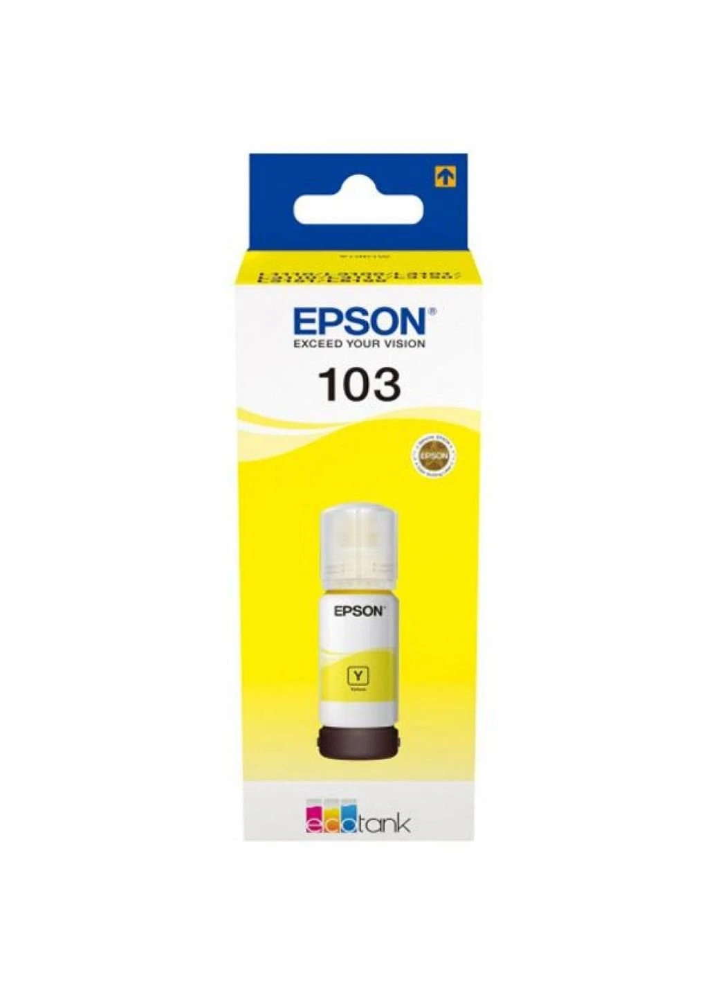 Контейнер с чернилами (C13T00S44A) Epson 103 yellow (247485209)