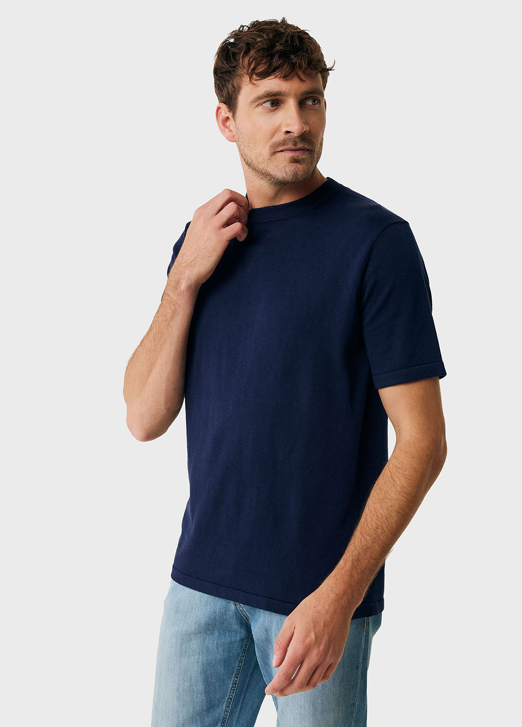 Темно-синяя футболка Mexx