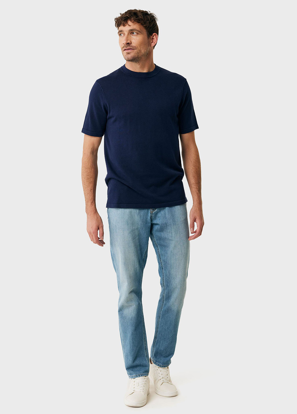 Темно-синяя футболка Mexx