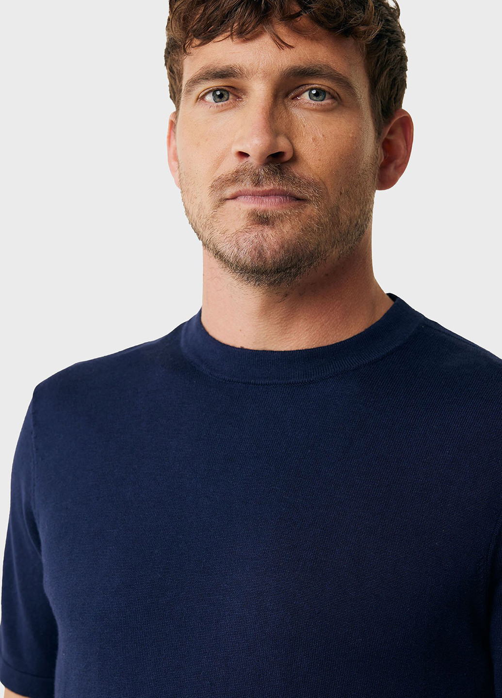 Темно-синяя футболка Mexx