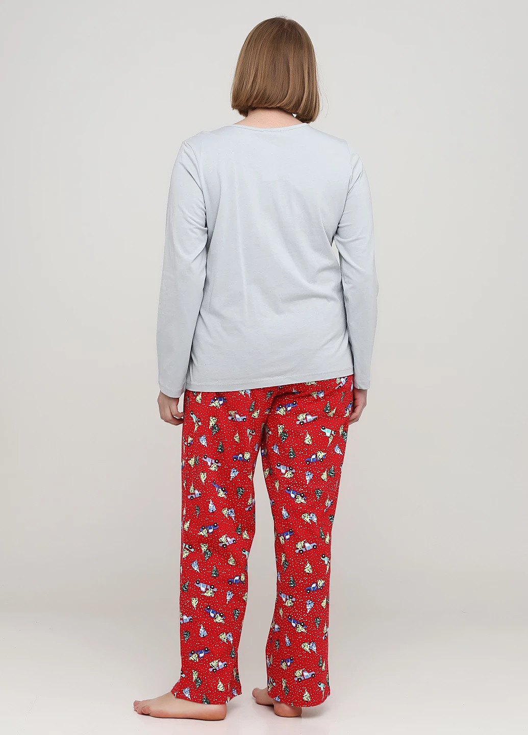 Комбінована всесезон піжама (лонгслів, штани) лонгслив + брюки Avon