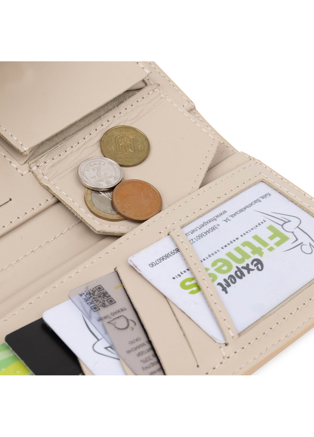 Женский кожаный кошелек 21х10х2 см Grande Pelle (252130418)