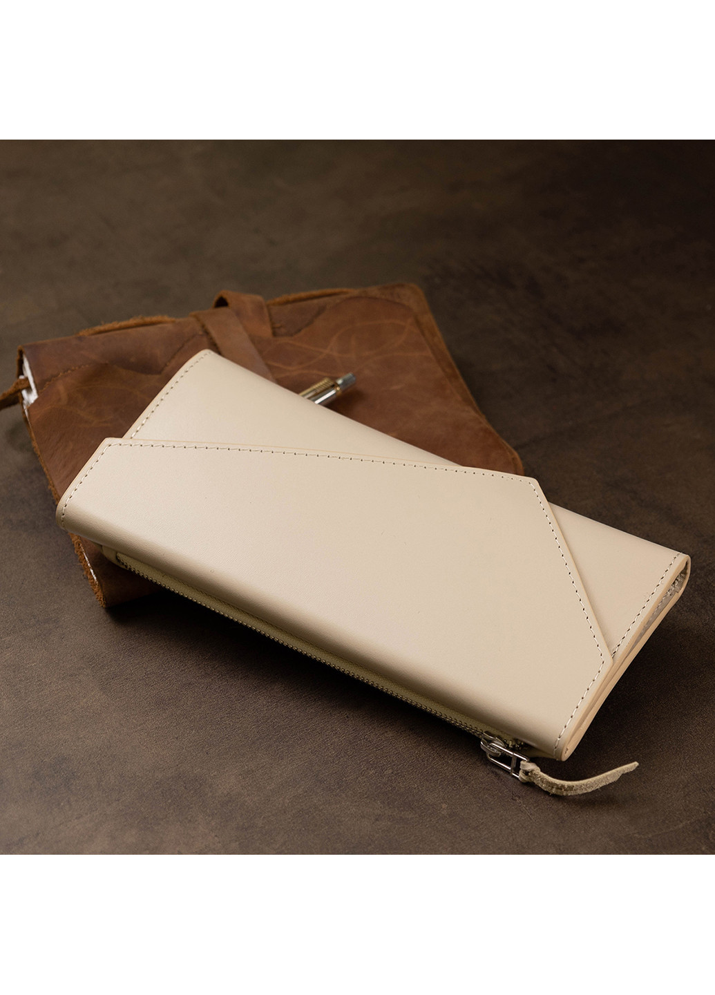 Женский кожаный кошелек 21х10х2 см Grande Pelle (252130418)