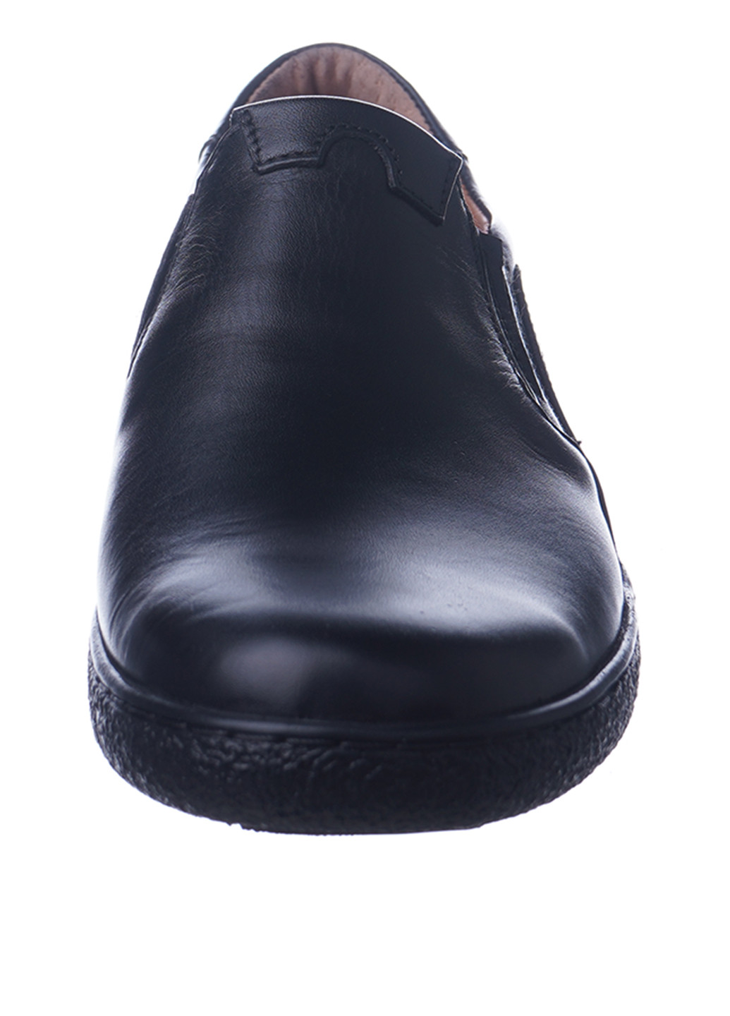 Черные туфли без шнурков Cliford