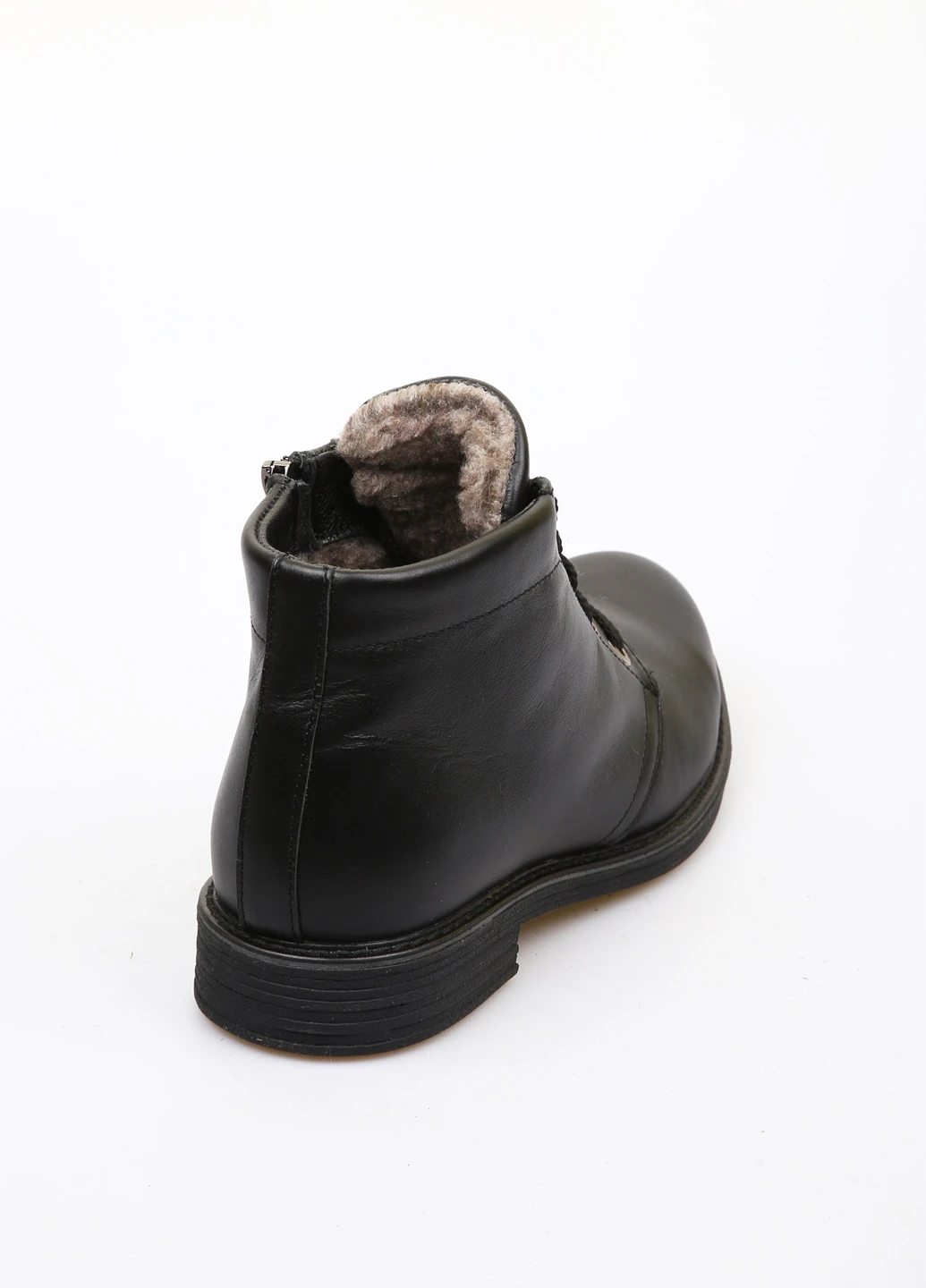Черные зимние ботинки No Brand