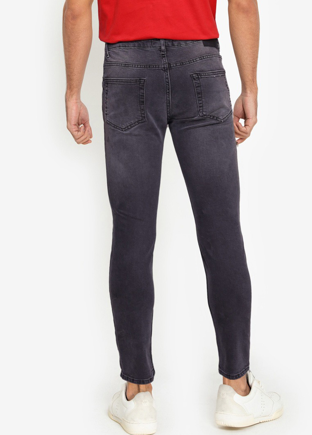 Темно-серые демисезонные скинни джинсы Aeropostale