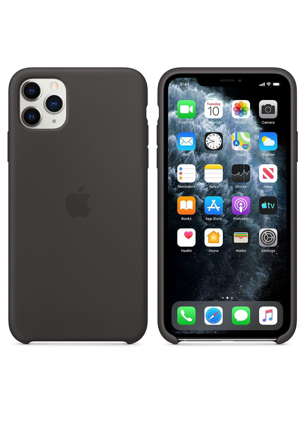 Чохол Silicone case for iPhone 11 Pro Black Apple (220821396)