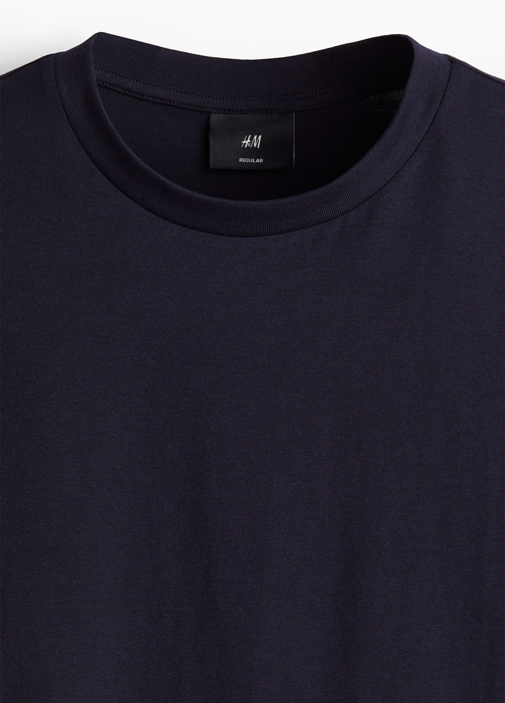 Темно-синяя футболка H&M