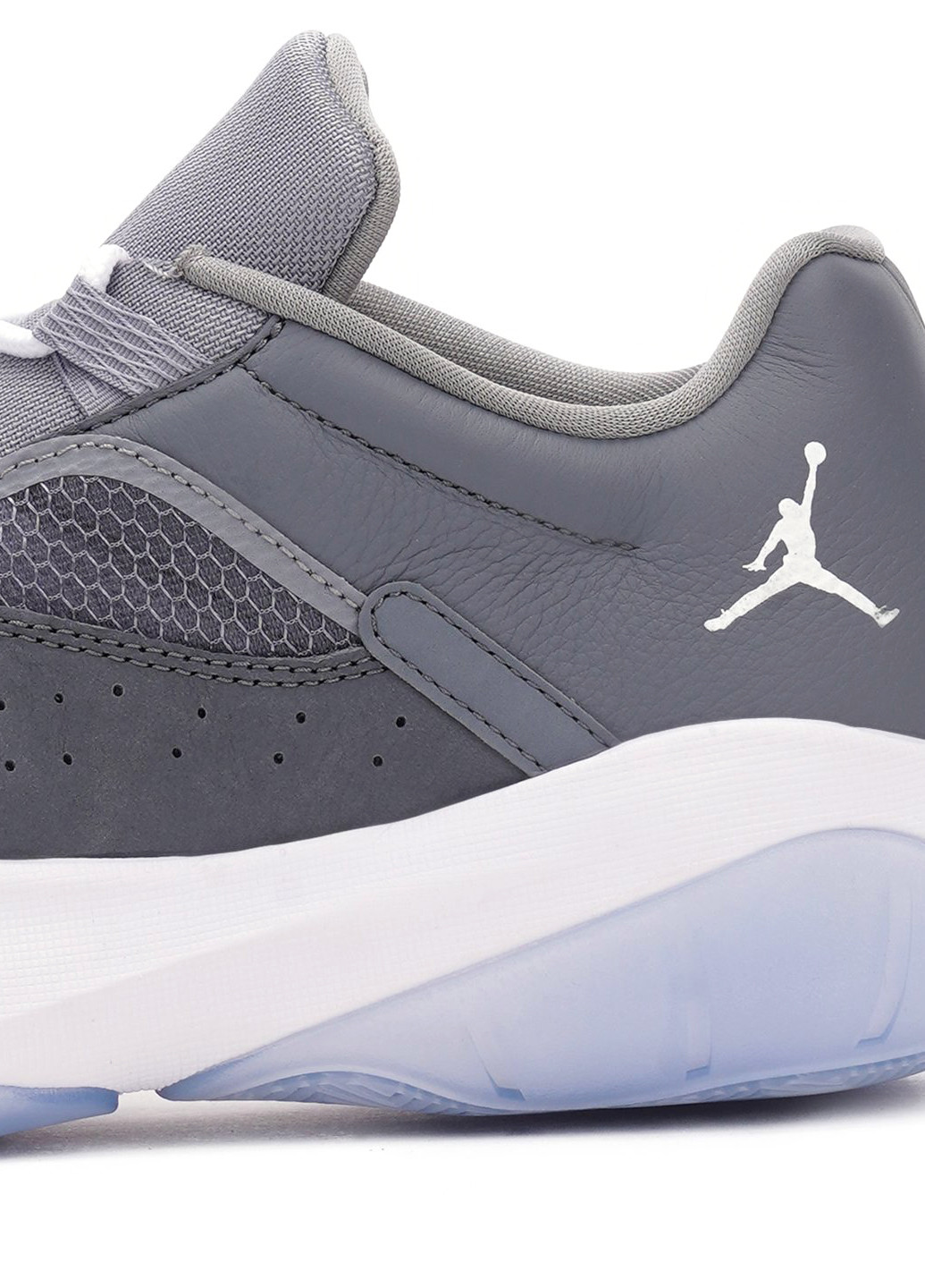 Серые всесезонные кроссовки Nike Air Jordan 11 Cmft Low