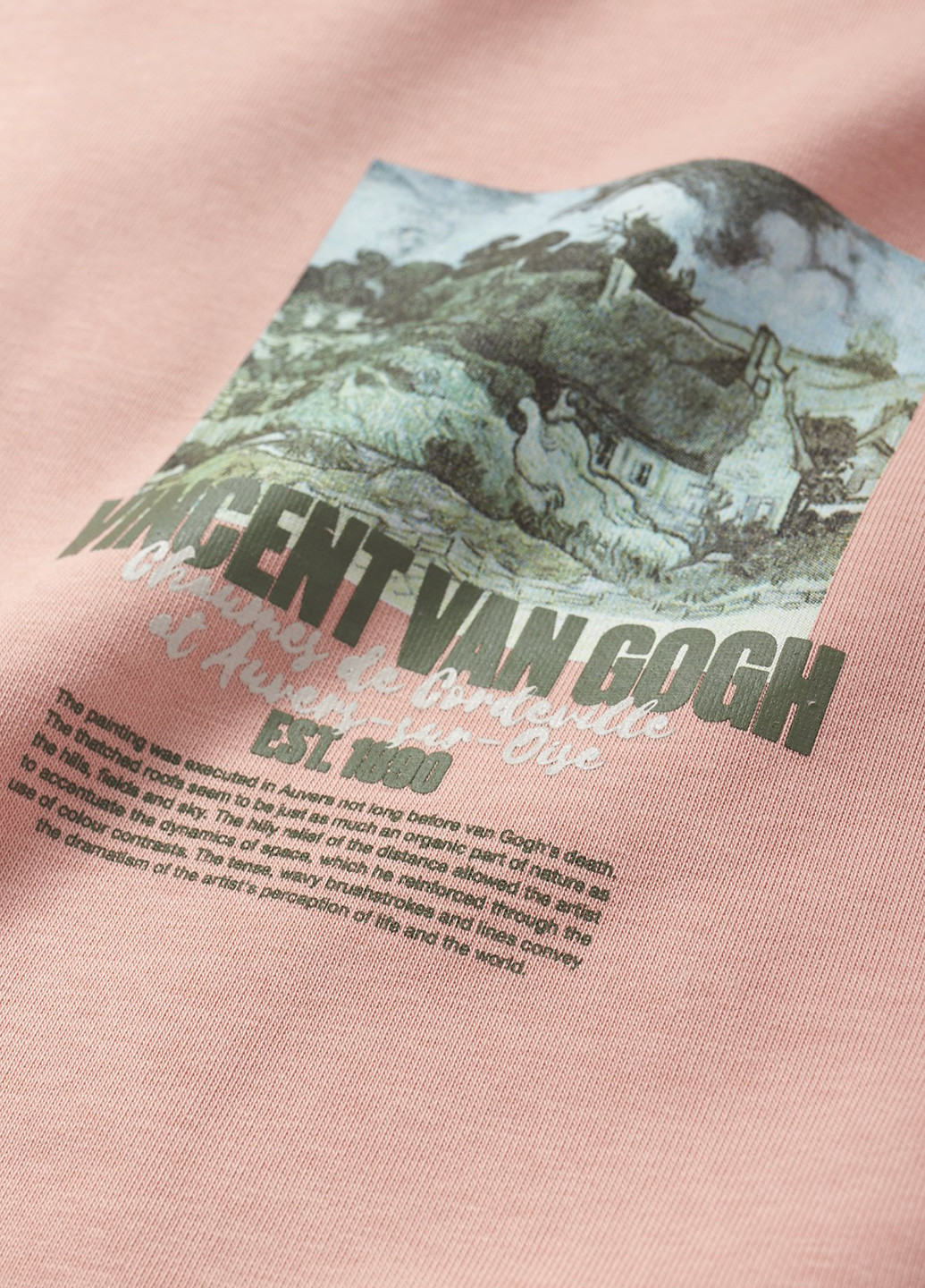 Персиковий світшот C&A малюнок без декору (362157609)