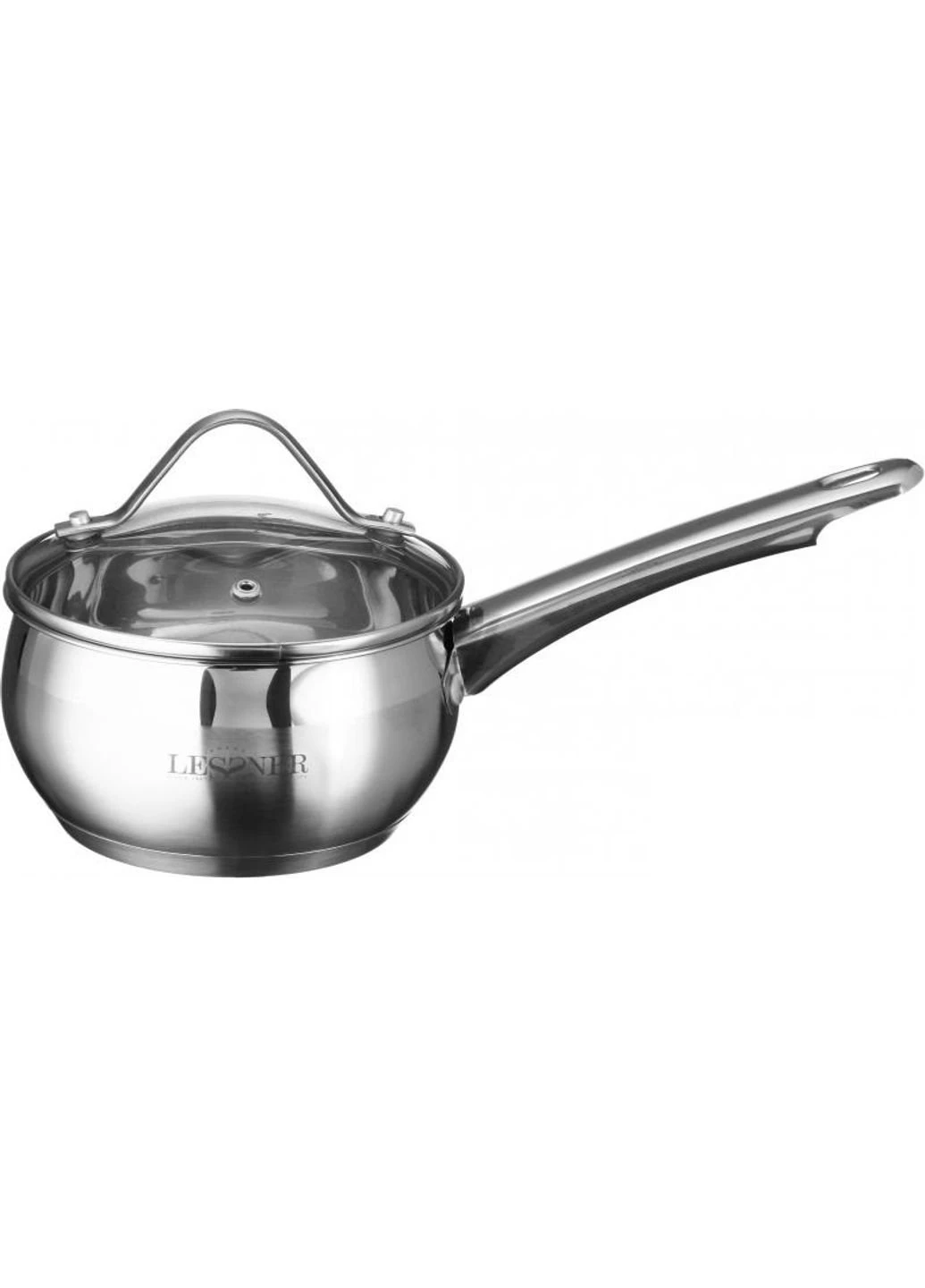Ківш із кришкою 55855-14 1.25 л 14 см Lessner (253612872)