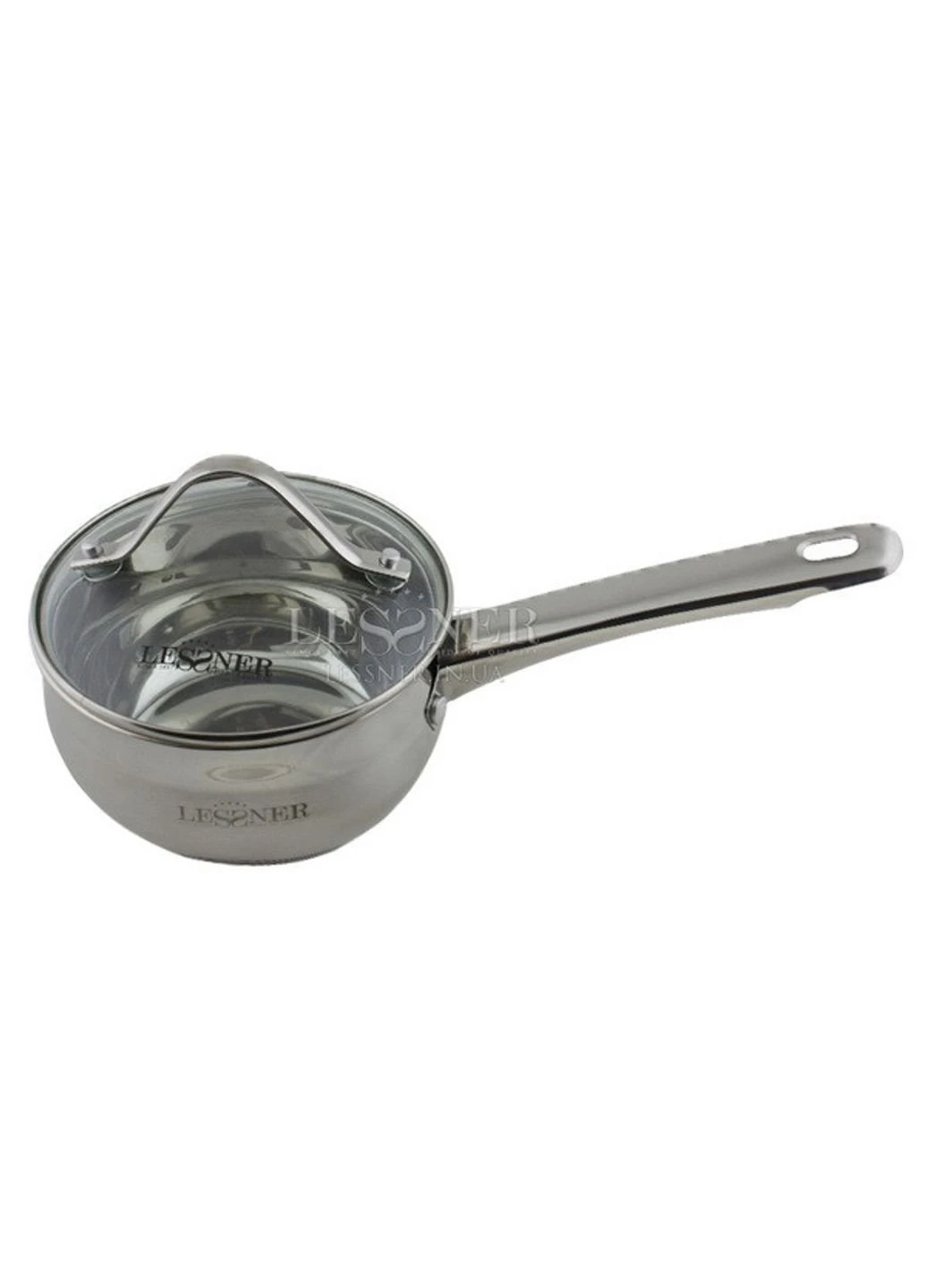 Ківш із кришкою 55855-14 1.25 л 14 см Lessner (253612872)