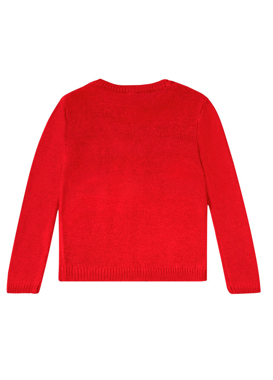Червоний зимовий светр джемпер Lupilu