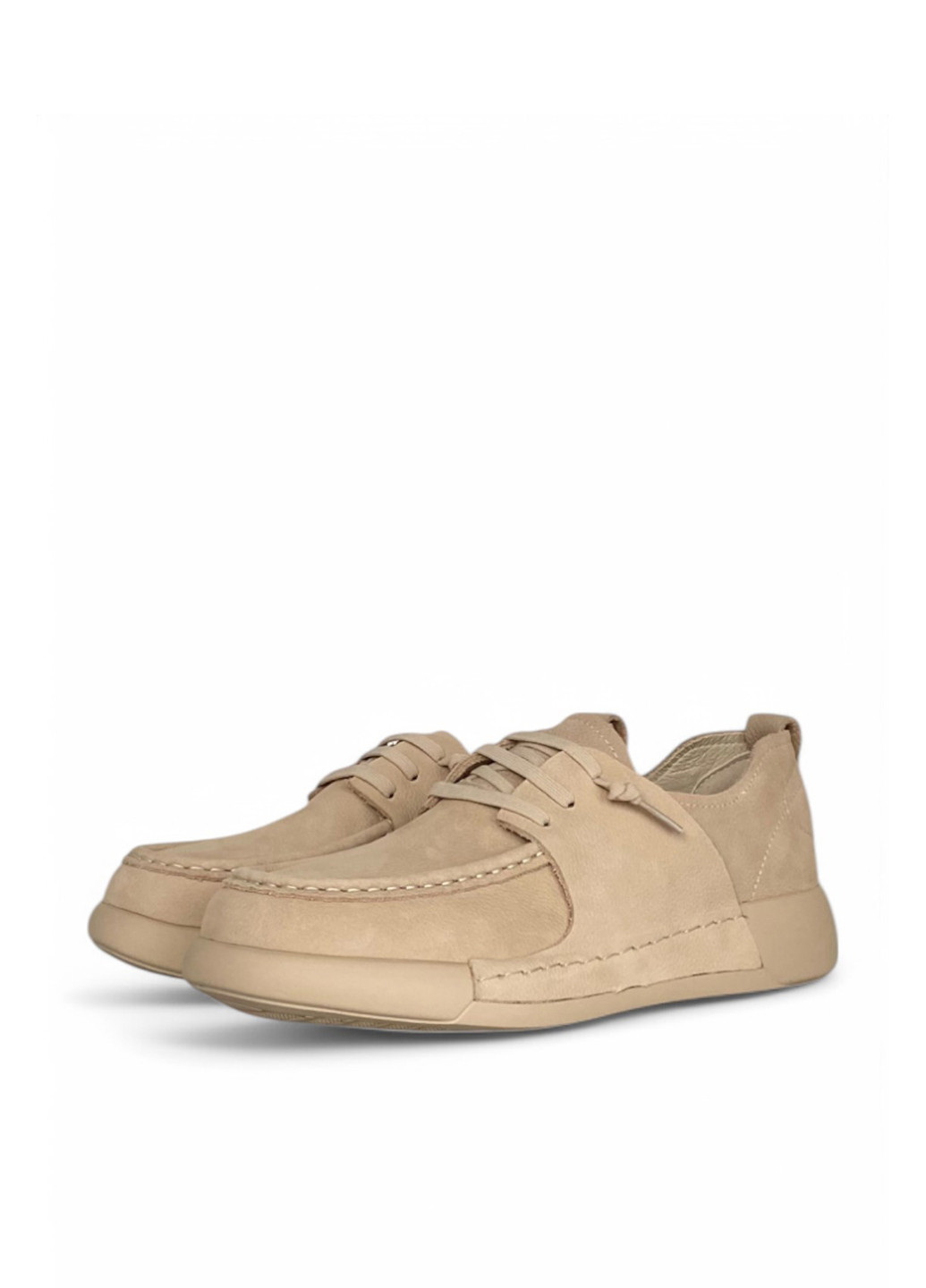 Meego Туфли бежевый з натуральный нубук, румыния — демисезон (322265336)