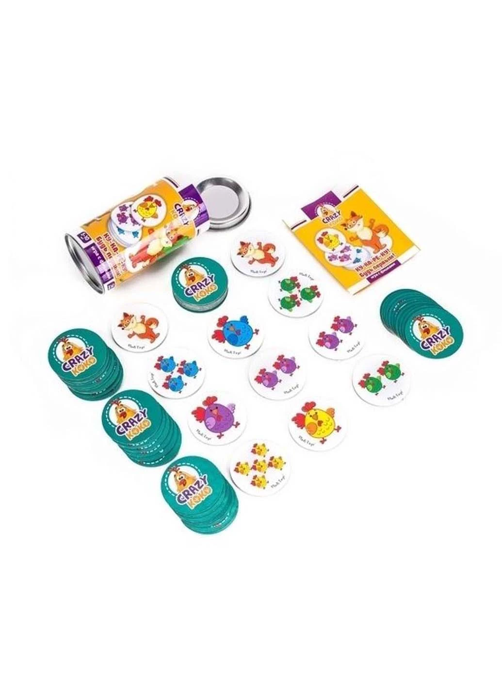 Игра в тубусе Ку-ка-ре-ку рус MIC (255059956)