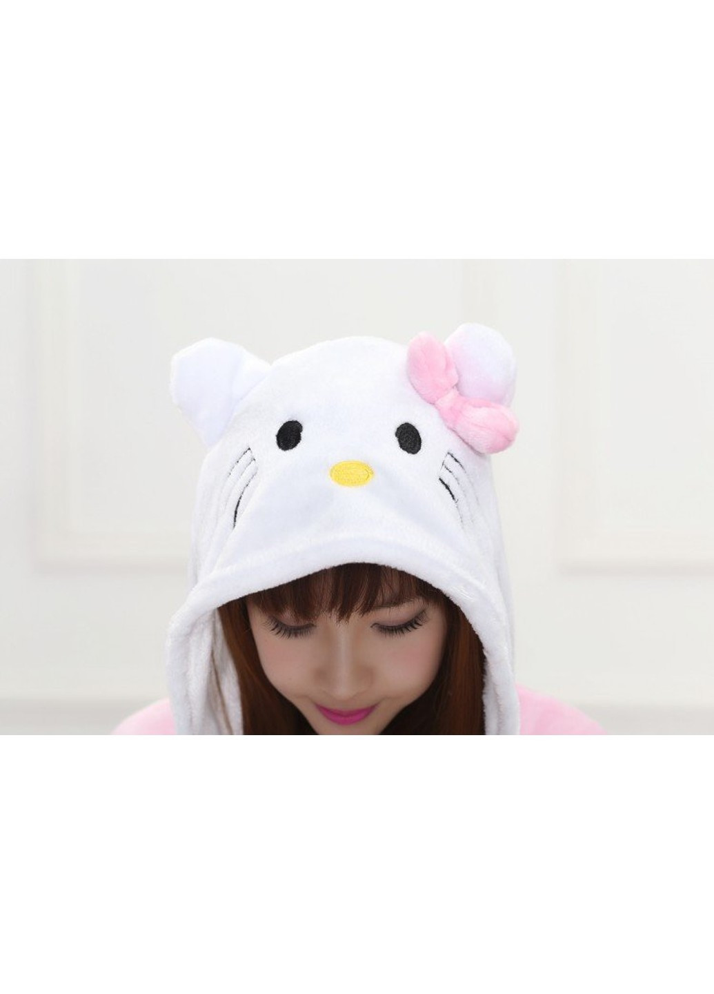 Пижама кигуруми Hello Kitty Розовый для взрослых Кигуруми (256120531)