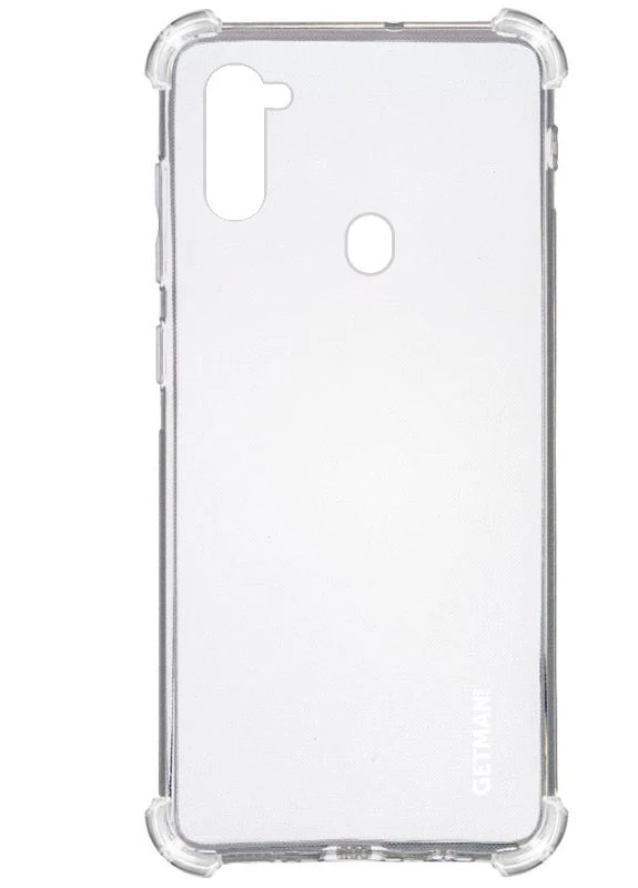 TPU чохол Ease logo посилені кути для Samsung Galaxy A11 Безбарвний (прозорий) (is_00000036539_1) Getman (238479788)