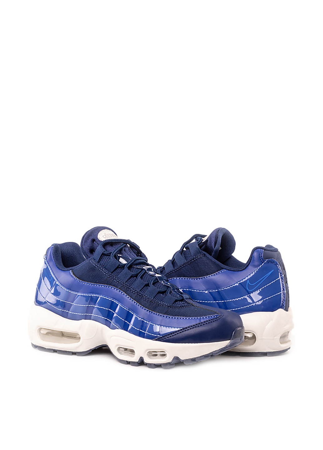 Синие демисезонные кроссовки Nike WMNS AIR MAX 95 SE