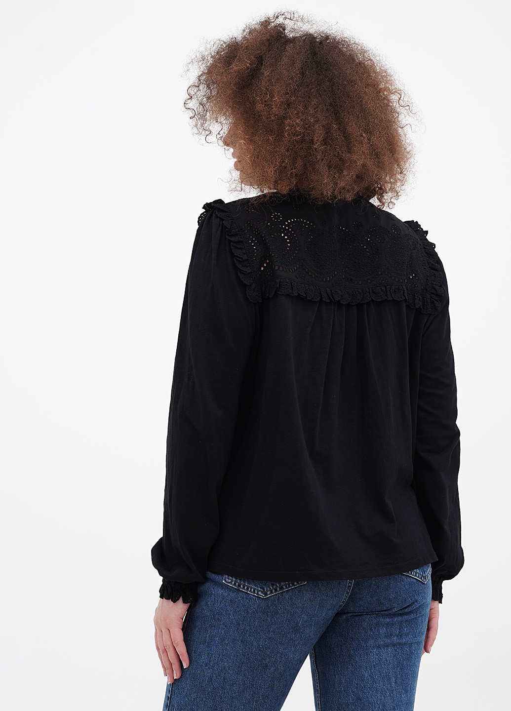 Чорна демісезонна блузка Boden