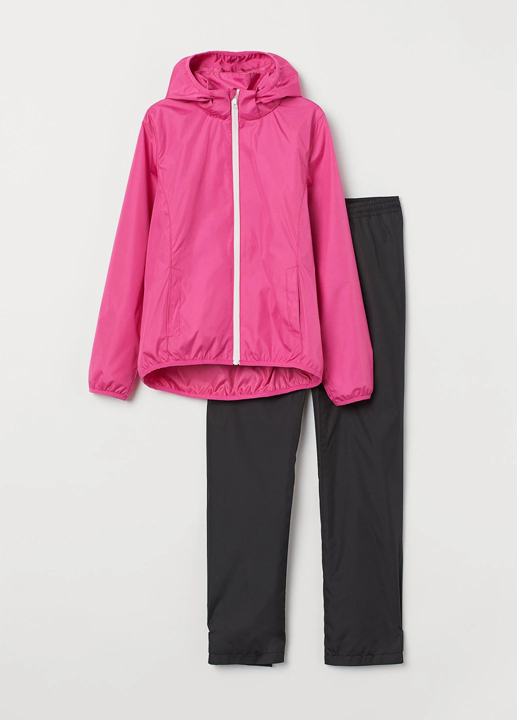 Комбинированный демисезонный костюм (ветровка, брюки) H&M