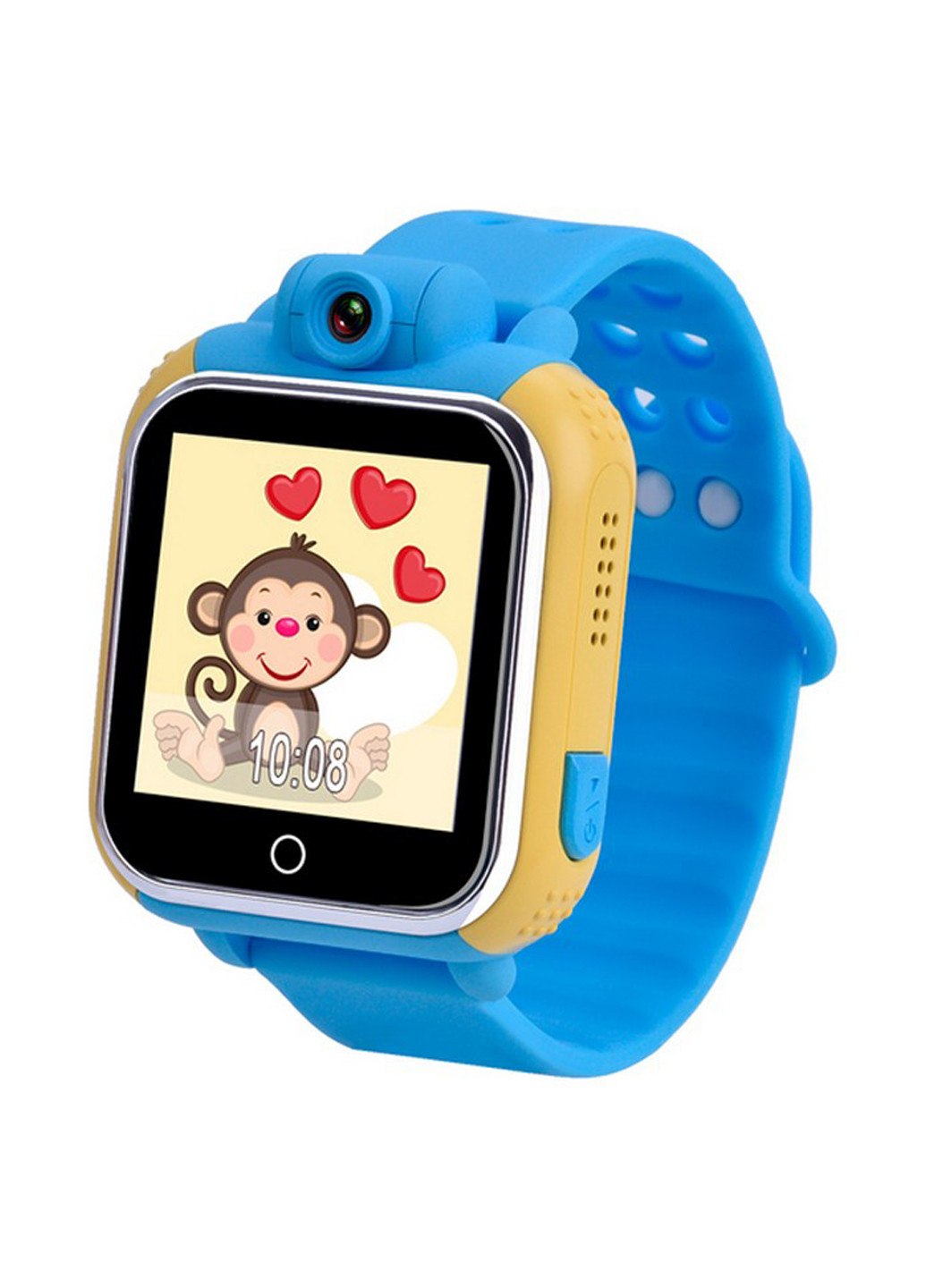 Детские телефон-часы с GPS трекером (Q20) Синие Motto td-07 (132867193)
