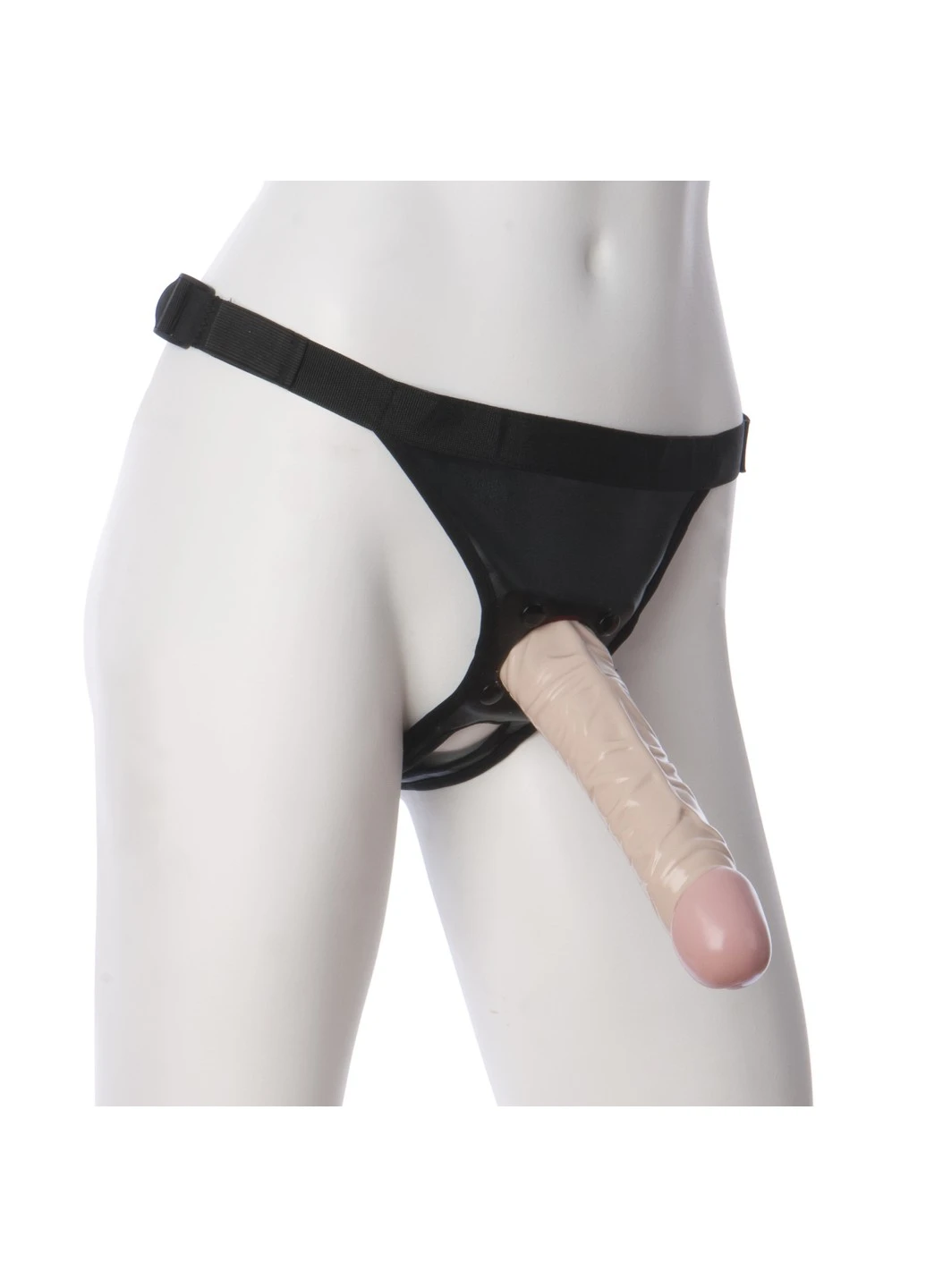Трусики со страпоном Vac-U-Lock 8 Inch Classic Dong Ultra Harness, ПВХ, диаметр 3,8см Doc Johnson (254953783)