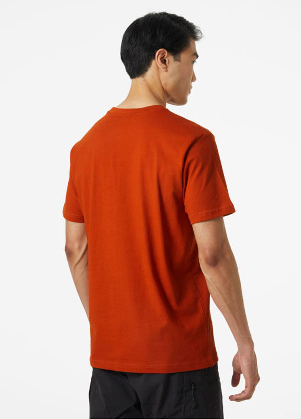 Красная футболка 53976-308 Helly Hansen MOVE COTTON T-SHIRT