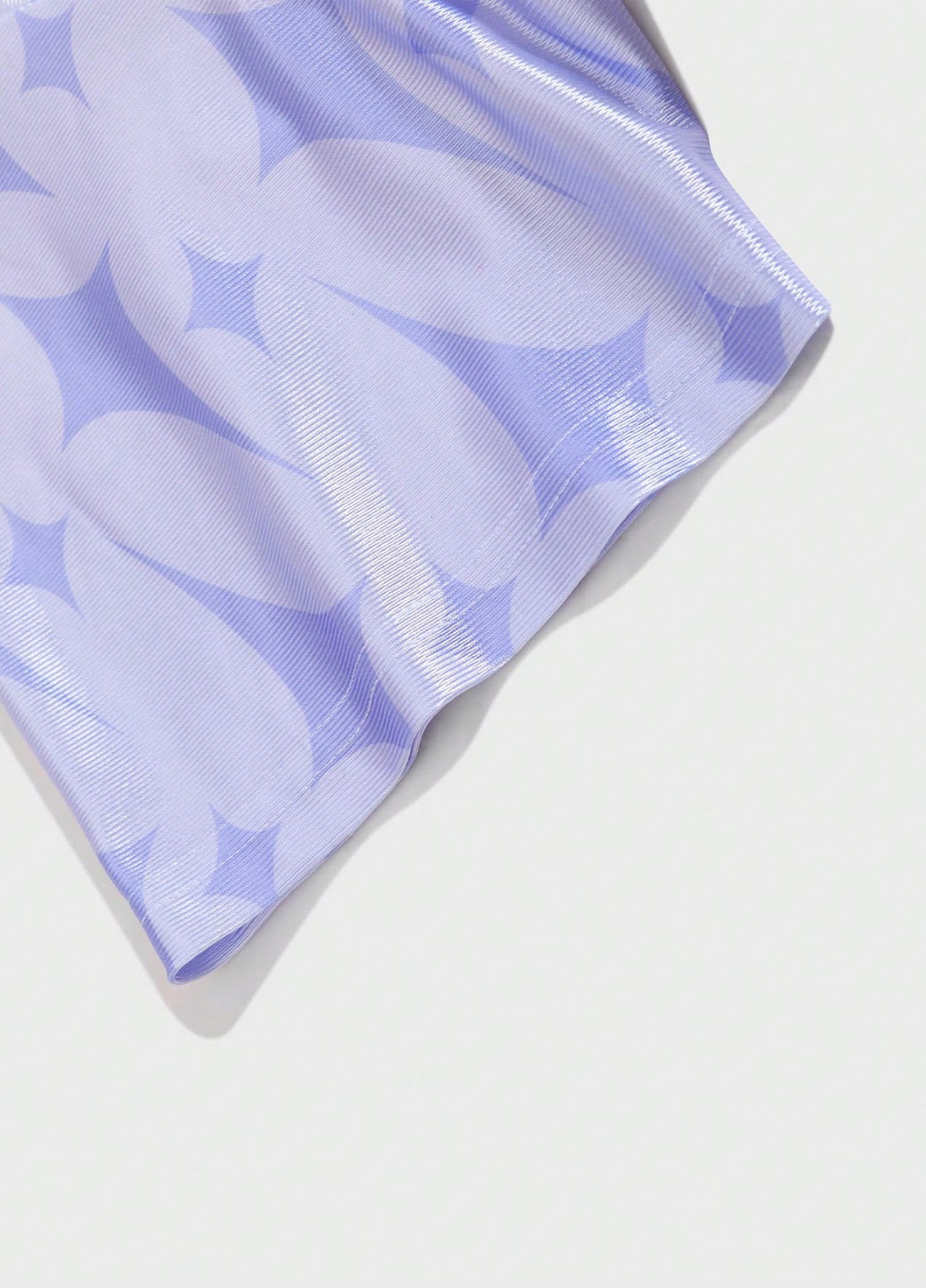 Светло-лиловая футболка-поло для мужчин SHEIN с рисунком