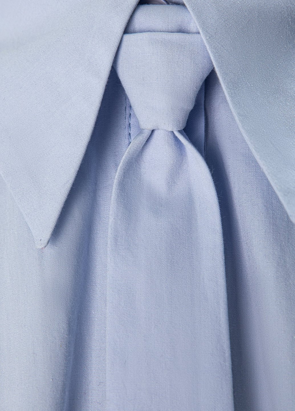 Голубой демисезонный комплект (топ, галстук) Gepur